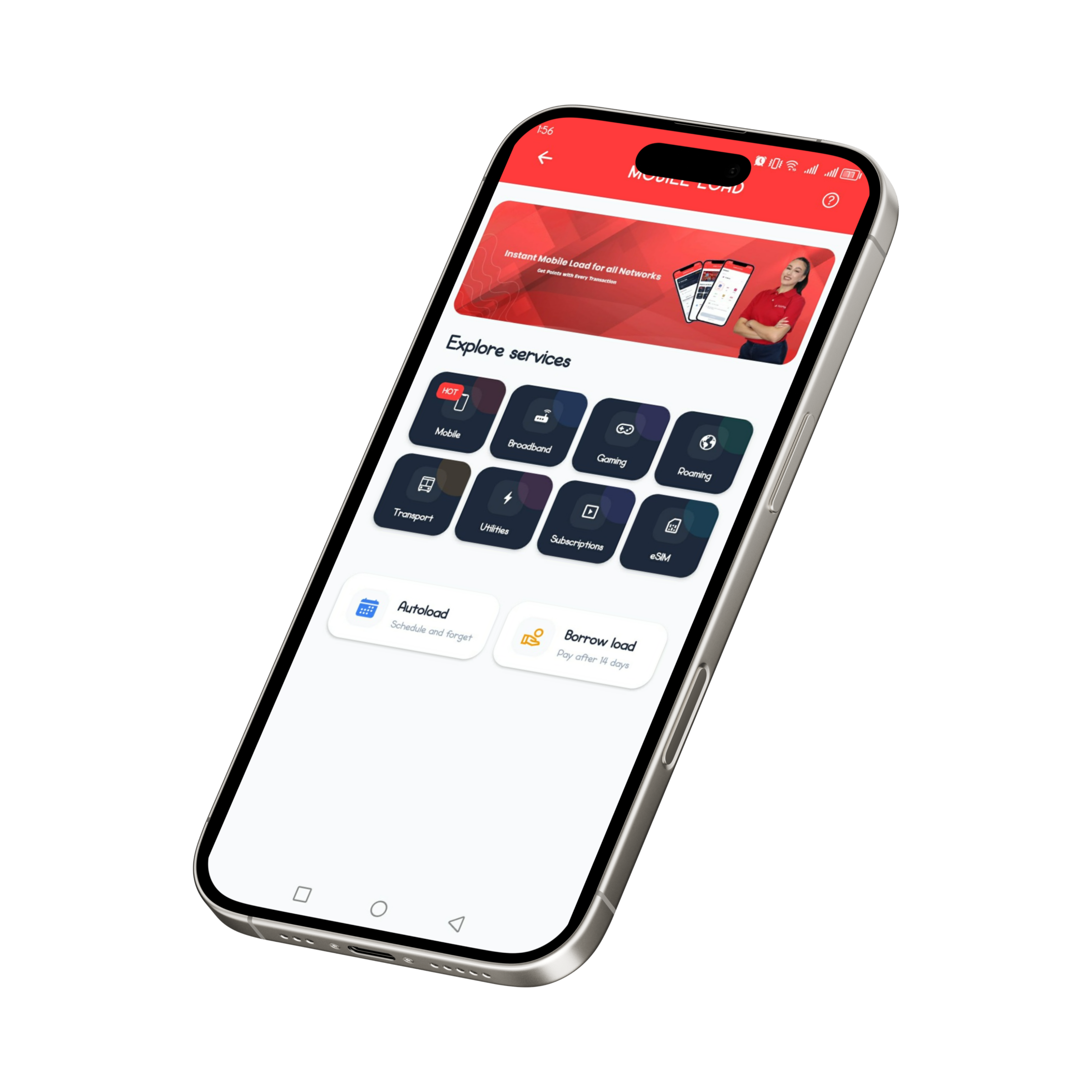 I'M Pay mobile app
